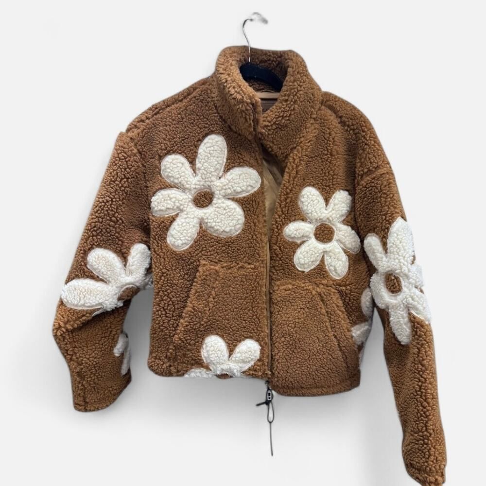 FREE PEOPLE BLANKNYC Flower Child Jacket Size Small NEW - Picture 4 of 7
